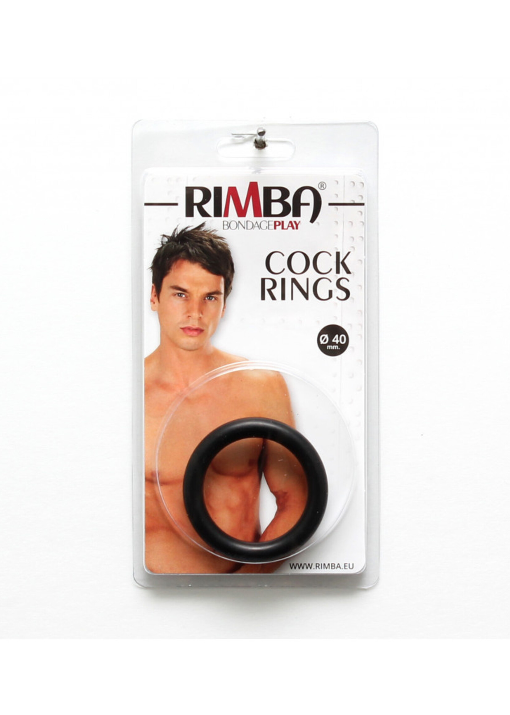 Rimba Latex Play Gummi Penisring - 8 mm