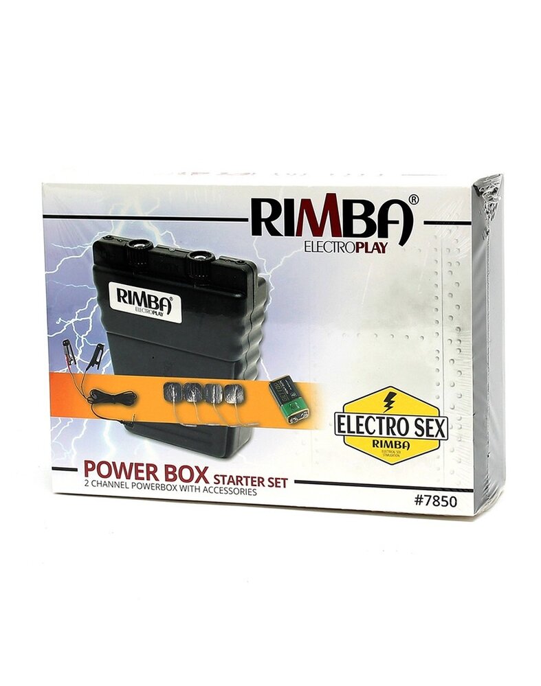 Rimba Electro Play Rimba - Electro Sex Powerbox set pour débutantes Rimba Electro Play Rimba - Electro Sex Powerbox set pour débutantes