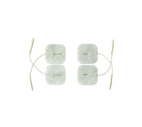 Rimba Electro Play Electro Sex zelfklevende pads, unipolair, (verpakt per set van 4)