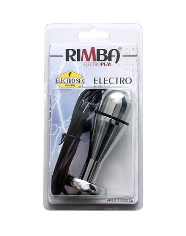 Rimba Electro Play Rimba Electro buttplug, balloon shape, bi-polar  (100 mm) Rimba Electro Play Rimba Electro buttplug, balloon shape, bi-polar  (100 mm)