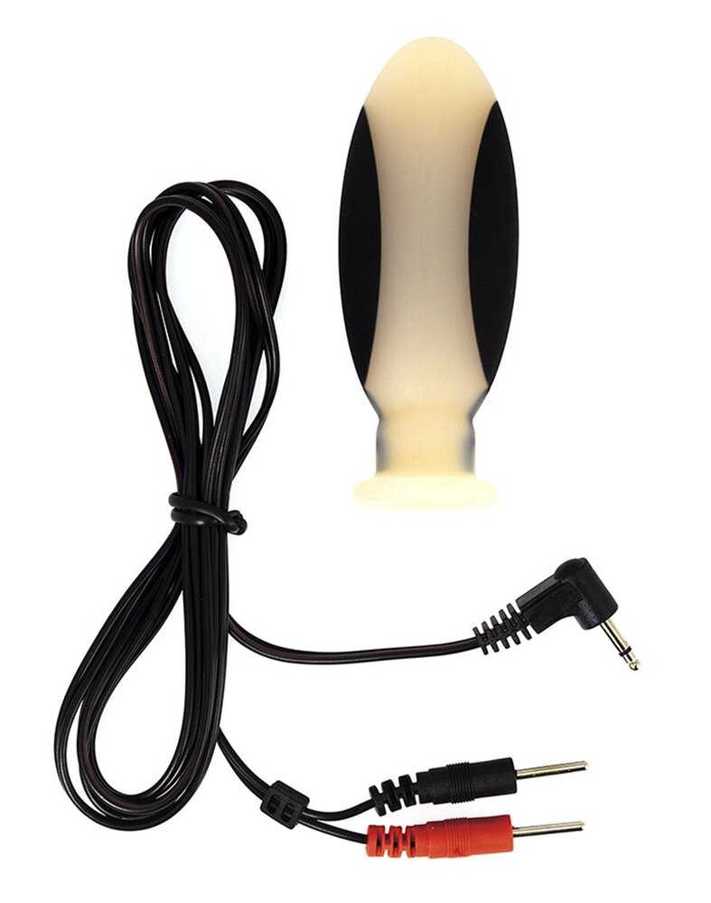 Rimba Electro Play Elektro Sex Plug, bi-polair (80 mm)