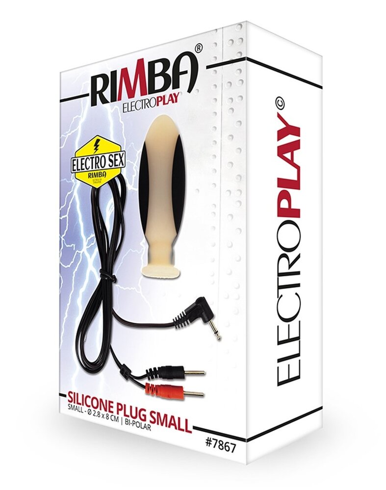 Rimba Electro Play Rimba Electro Dildo petite, bi-polair (80 mm) Rimba Electro Play Rimba Electro Dildo petite, bi-polair (80 mm)
