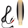 Rimba Electro Play Electro Dildo Grande, bi-polair (155 mm)