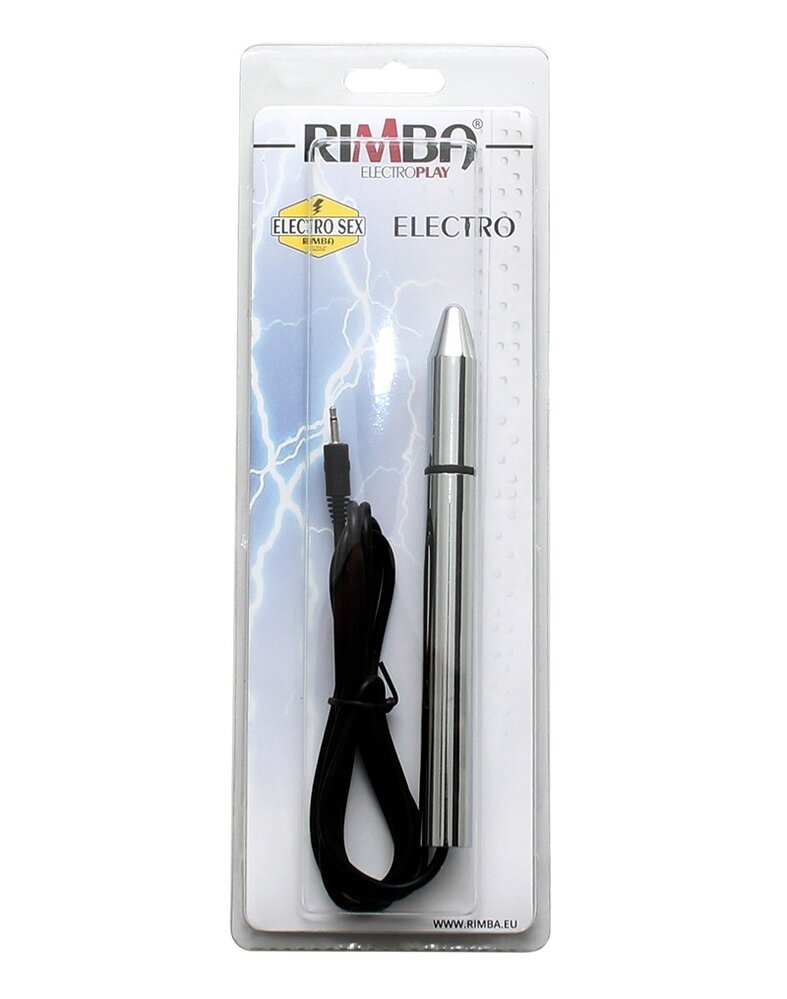 Rimba Electro Play Electro dildo/sonde, bi-polair (165 mm)