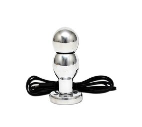Rimba Electro Play Rimba Electro Sex Dildo dubbele kogel, bi-polair (100 mm)