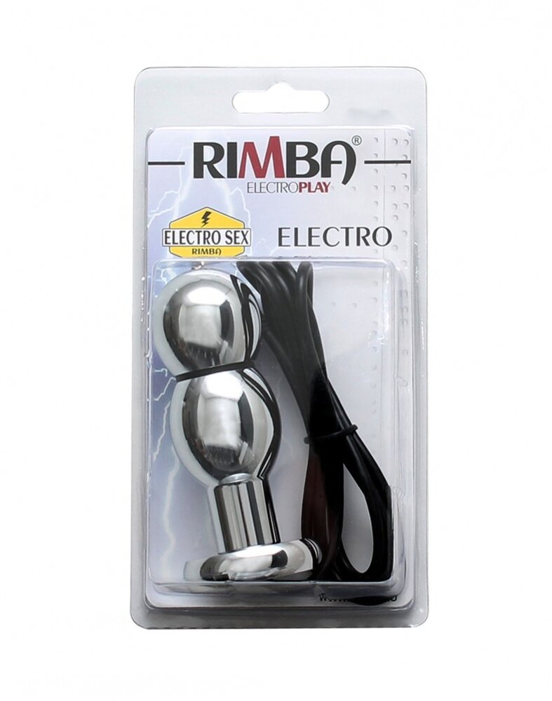 Rimba Electro Play Electro gode avec double boulet, bi-polair (100 mm) Rimba Electro Play Electro gode avec double boulet, bi-polair (100 mm)