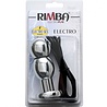 Rimba Electro Play Elektrische seksdildo met dubbele bal, bipolair (100 mm)