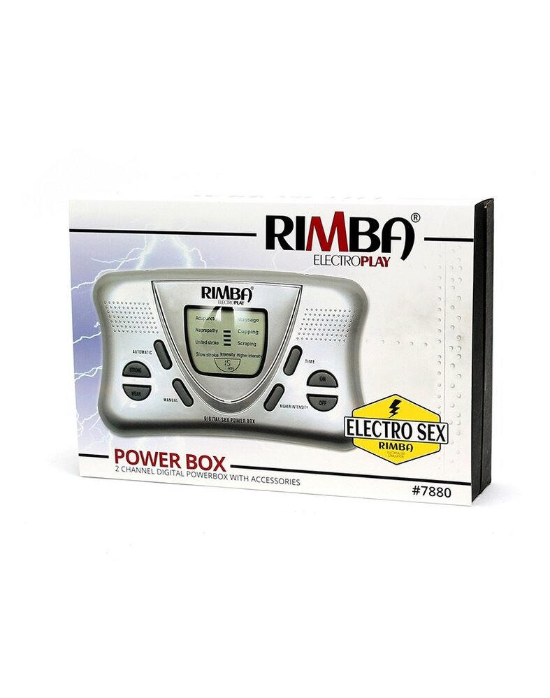 Rimba Electro Play Rimba - Elektro Sex Powerbox Set mit LCD Display