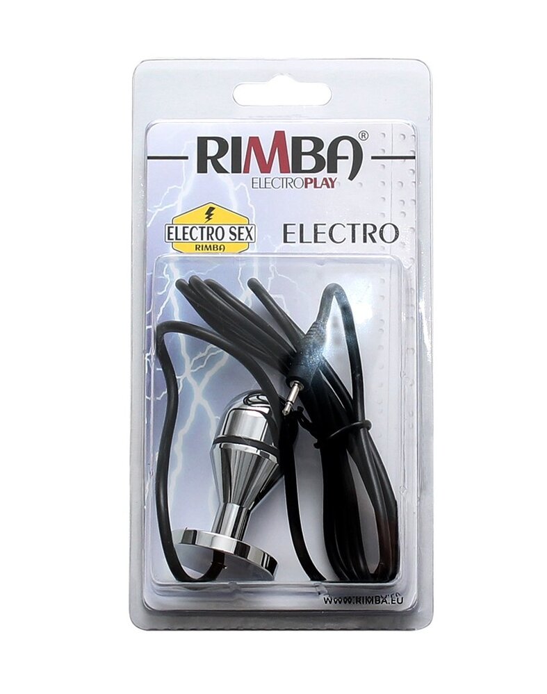 Rimba Electro Play Rimba Electro mini buttplug. balloon shape (60 mm) Rimba Electro Play Rimba Electro mini buttplug. balloon shape (60 mm)