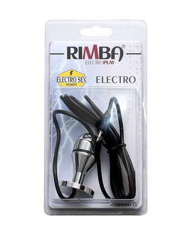 Rimba Electro Play Elektro Sex mini Ballonplug, bi-polair (60 mm)