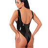 Rimba Latex Play Bodysuit met rits – Zwarte latex bodysuit voor dames Rimba Latex Play Bodysuit met rits – Zwarte latex bodysuit voor dames