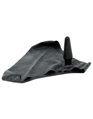 Rimba Latex Play Slip homme Rimba avec plug anal intégré en latex noir - (10 × 3,5 cm) Rimba Latex Play Slip homme Rimba avec plug anal intégré en latex noir - (10 × 3,5 cm)