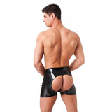 Rimba Latex Play Herren Short hinten Offen Rimba Latex Play Herren Short hinten Offen
