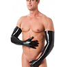 Rimba Latex Play Lange Latex Handschuhe Schwarz – 58 cm Armhandschuhe in S/M/L