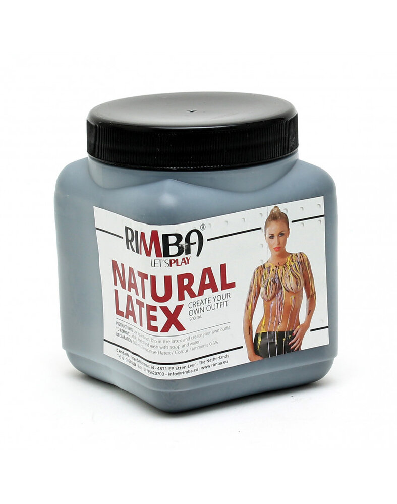 Rimba Latex Play Rimba Liquid Latex Body Paint Schwarz – 500 ml flüssiges Latex