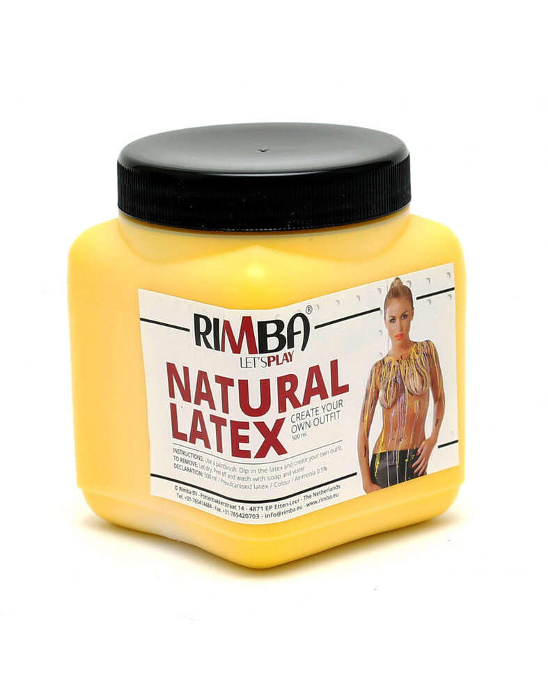 Rimba Latex Play Rimba Liquid Latex Body Paint Gelb – 500 ml flüssiges Latex Rimba Latex Play Rimba Liquid Latex Body Paint Gelb – 500 ml flüssiges Latex