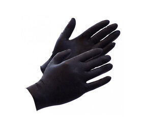 Rimba Latex Play Disposable Latex Gloves (100 pieces) - Black Rimba Latex Play Disposable Latex Gloves (100 pieces) - Black