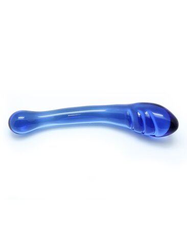 Rimba Sensual Glass Bibi - Ø 2,6 - 3,5 x 18,5 cm - glazen dildo Rimba Sensual Glass Bibi - Ø 2,6 - 3,5 x 18,5 cm - glazen dildo