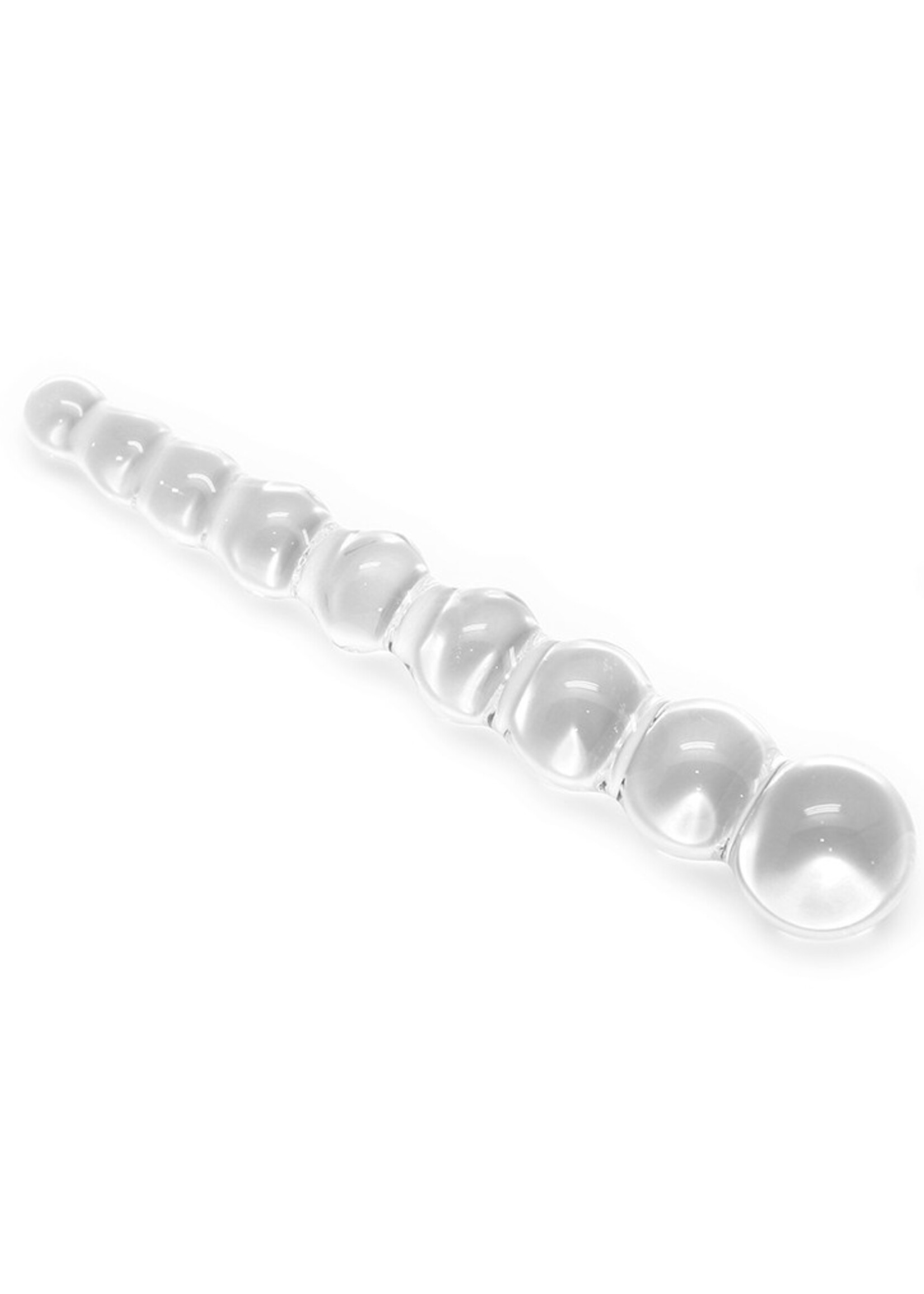 Rimba Sensual Glass Gina - Ø 1,9 - 3,1 x 22 cm - glazen dildo