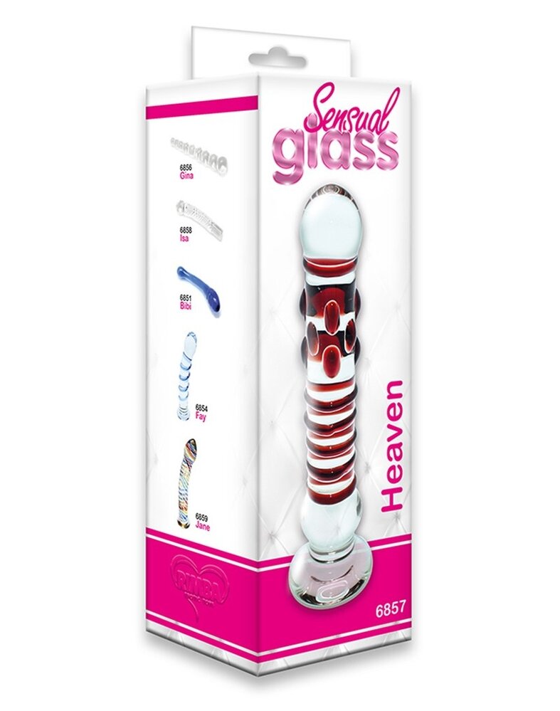 Rimba Sensual Glass Hemel - Ø 3,6 x 22 cm - glazen dildo Rimba Sensual Glass Hemel - Ø 3,6 x 22 cm - glazen dildo