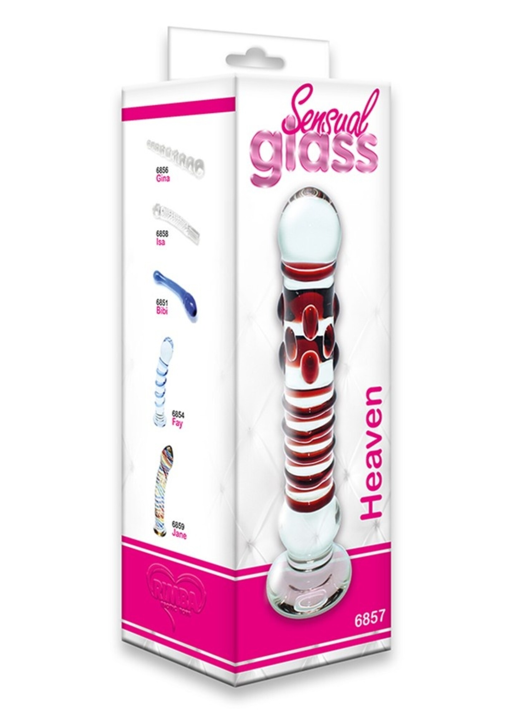 Rimba Sensual Glass Heaven - Ø 3.6 x 22 cm - Glasdildo