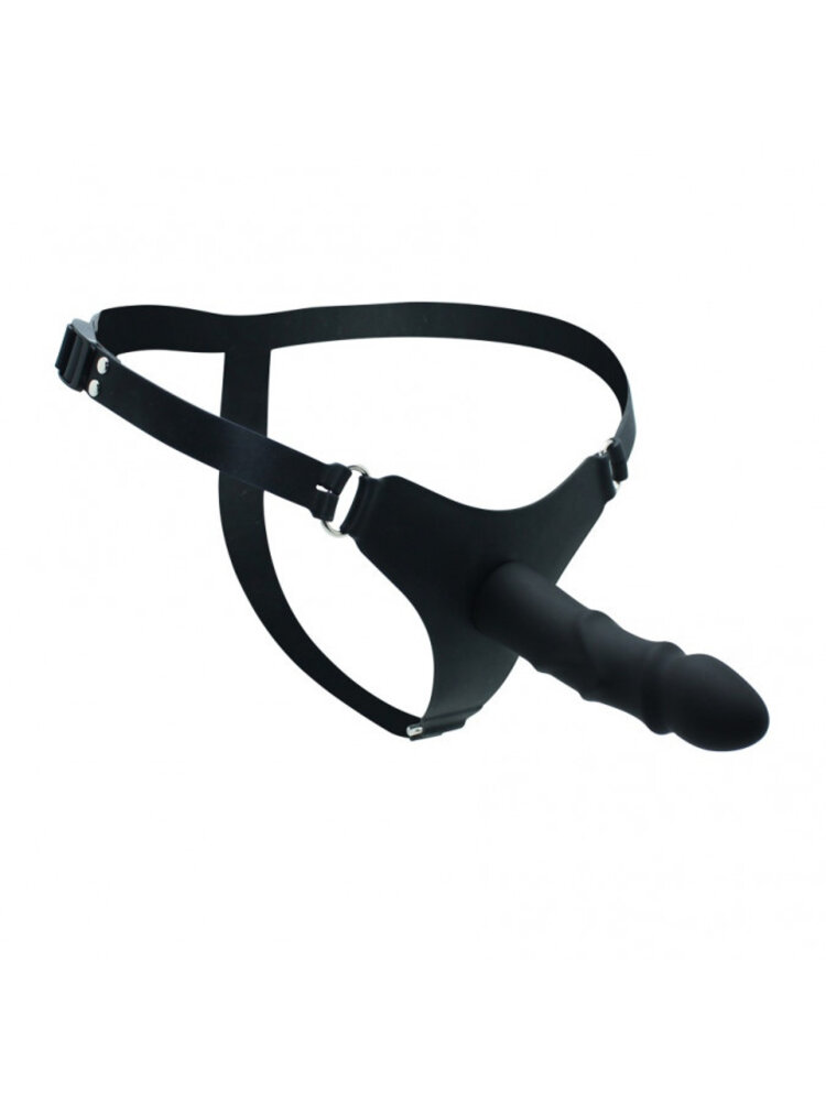 Rimba Latex Play lien strap-on - Ø 3,5 x 14 c