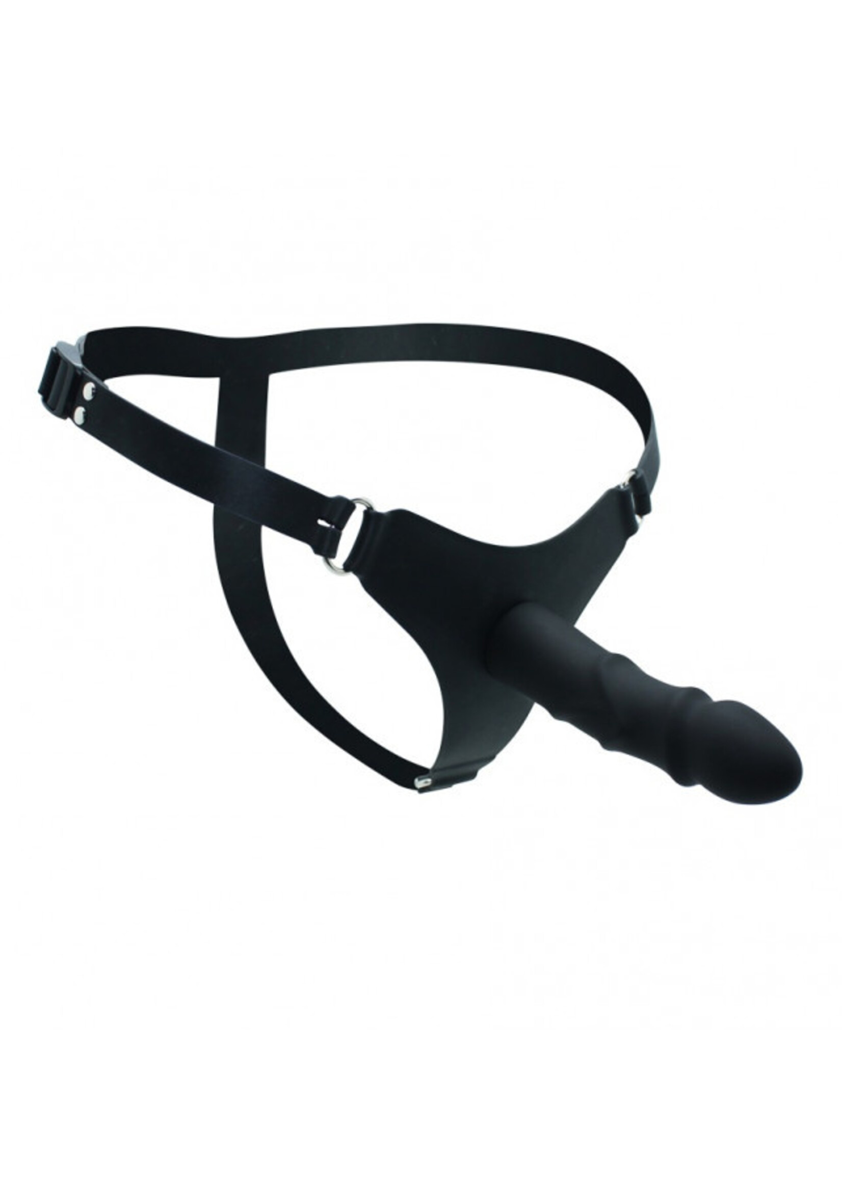 Rimba Latex Play lien strap-on - Ø 3,5 x 14 c