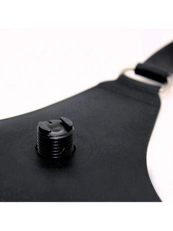 Rimba Latex Play lien strap-on - Ø 3,5 x 14 c