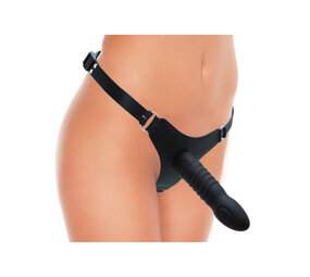 Rimba Latex Play Voorbinder met dildo