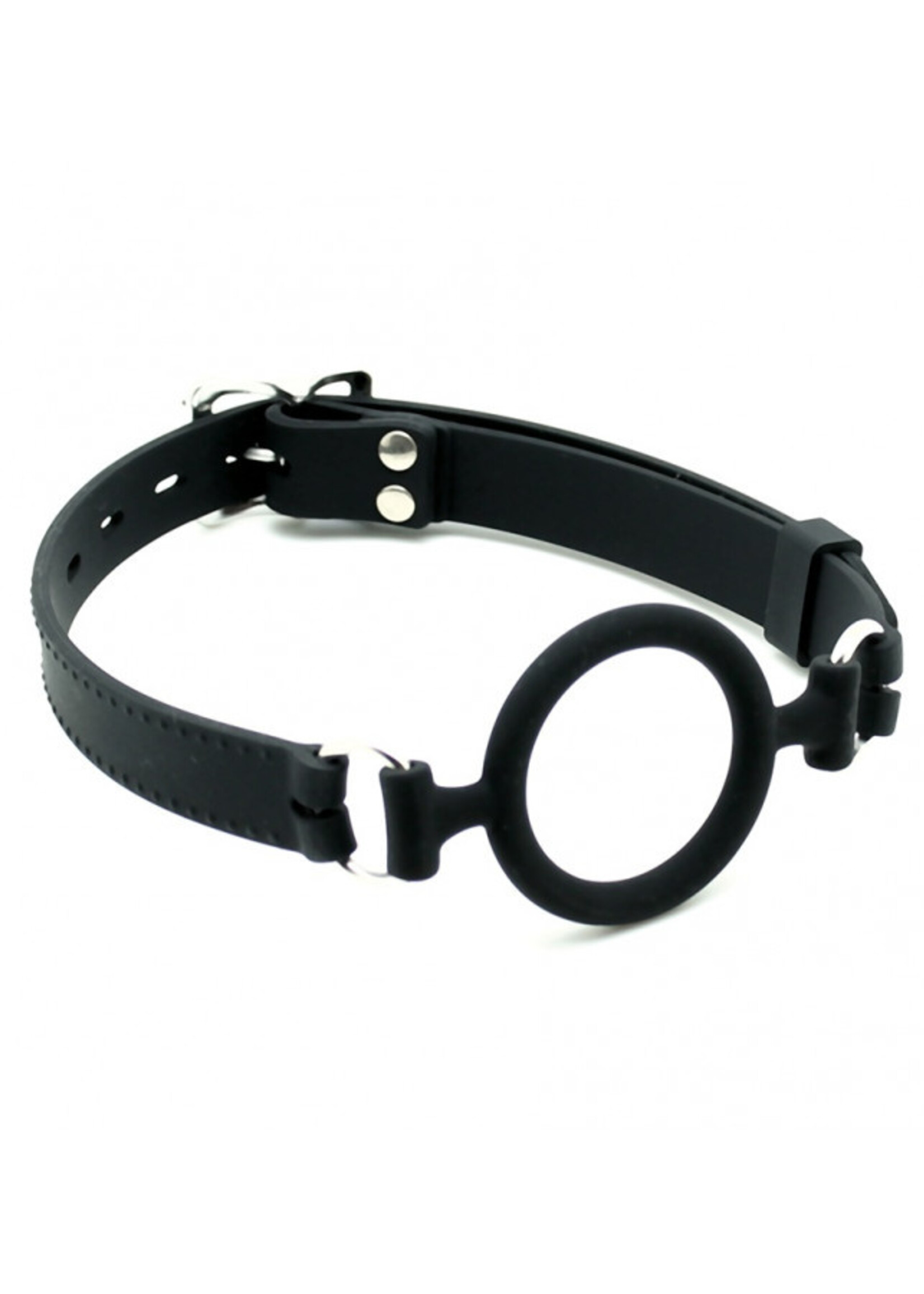 Rimba Latex Play Mundknebel mit O-Ring aus Silikon