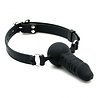Rimba Latex Play Rimba Latex Play - Bâillon avec pénis (Ø 40 mm) - Noir et argent Rimba Latex Play Rimba Latex Play - Bâillon avec pénis (Ø 40 mm) - Noir et argent