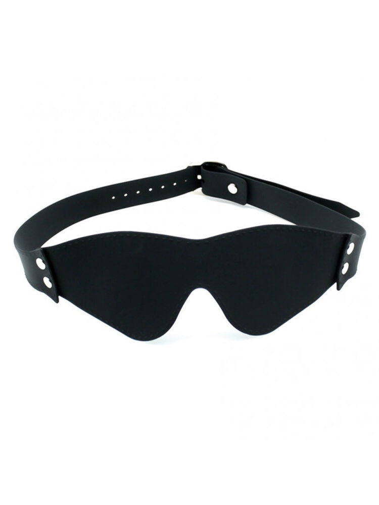 Rimba Latex Play Masque Rimba noir en silicone avec design réglable Rimba Latex Play Masque Rimba noir en silicone avec design réglable