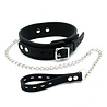 Rimba Latex Play Halsband Schwarz – 5 cm Silikonhalsband mit Hundenkette Rimba Latex Play Halsband Schwarz – 5 cm Silikonhalsband mit Hundenkette
