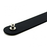 Rimba Latex Play Rimba Collar Slut – Adjustable silicone collar in black Rimba Latex Play Rimba Collar Slut – Adjustable silicone collar in black