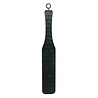 Rimba Latex Play Silikon Paddle – Zweiseitige Klatsche in Schwarz, 37 cm