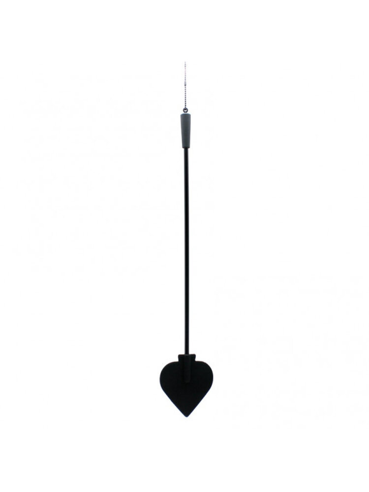 Rimba Latex Play Rimba silicone crop – 42 cm long, black, flexible and lightweight