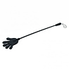 Rimba Latex Play Fouet Rimba avec main en silicone noir, 42 cm Rimba Latex Play Fouet Rimba avec main en silicone noir, 42 cm