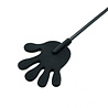 Rimba Latex Play Fouet Rimba avec main en silicone noir, 42 cm Rimba Latex Play Fouet Rimba avec main en silicone noir, 42 cm