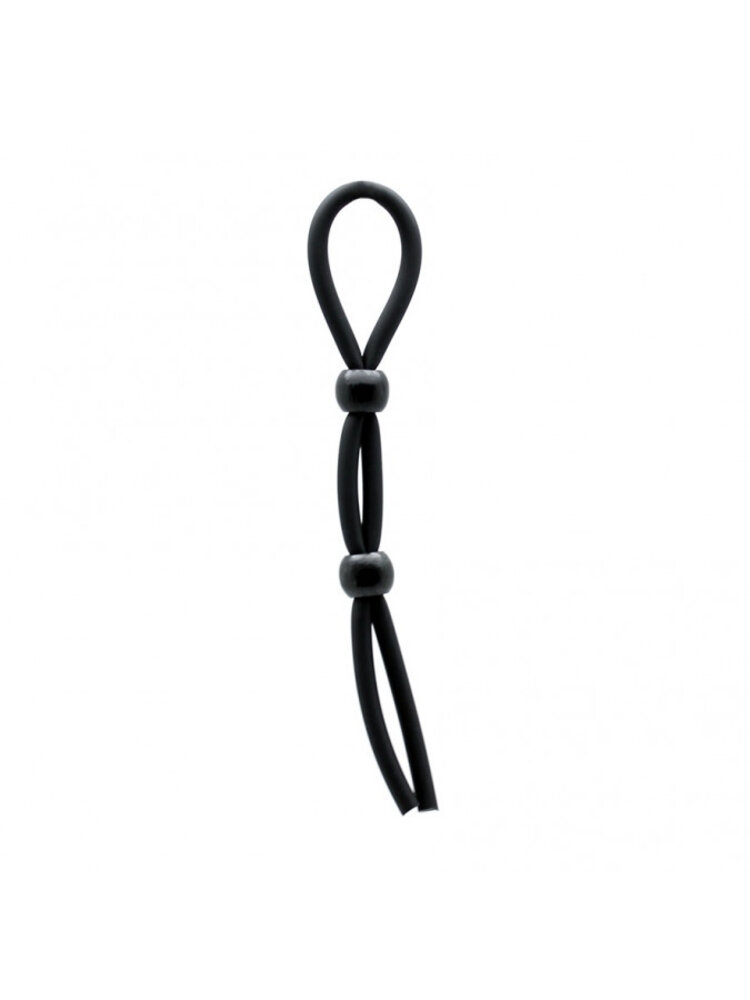 Rimba Latex Play Cordon de bondage réglable en silicone pour pénis et testicules Rimba Rimba Latex Play Cordon de bondage réglable en silicone pour pénis et testicules Rimba