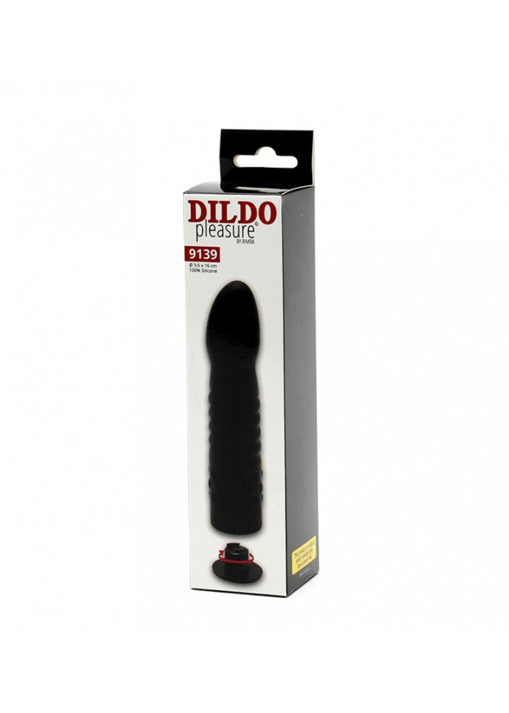 Rimba Latex Play Verwisselbare dildo voor strap-on - Ø 3,6 x 16 cm