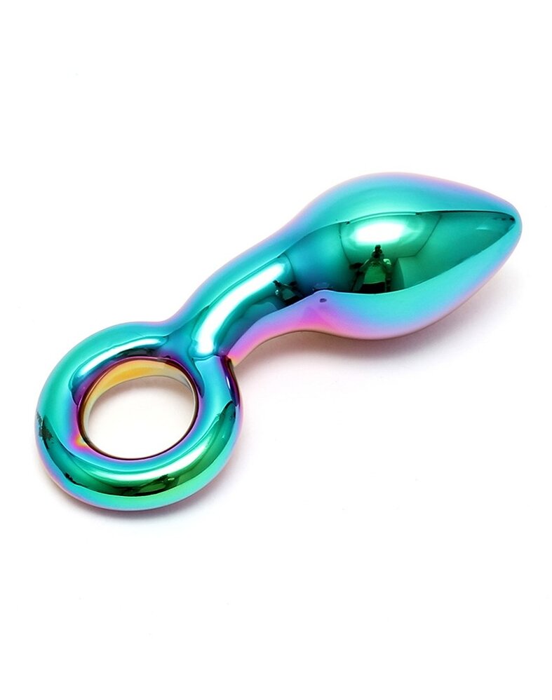 Rimba Sensual Glass Kaleigh - Ø 4,3 x 14 cm - glazen dildo Rimba Sensual Glass Kaleigh - Ø 4,3 x 14 cm - glazen dildo