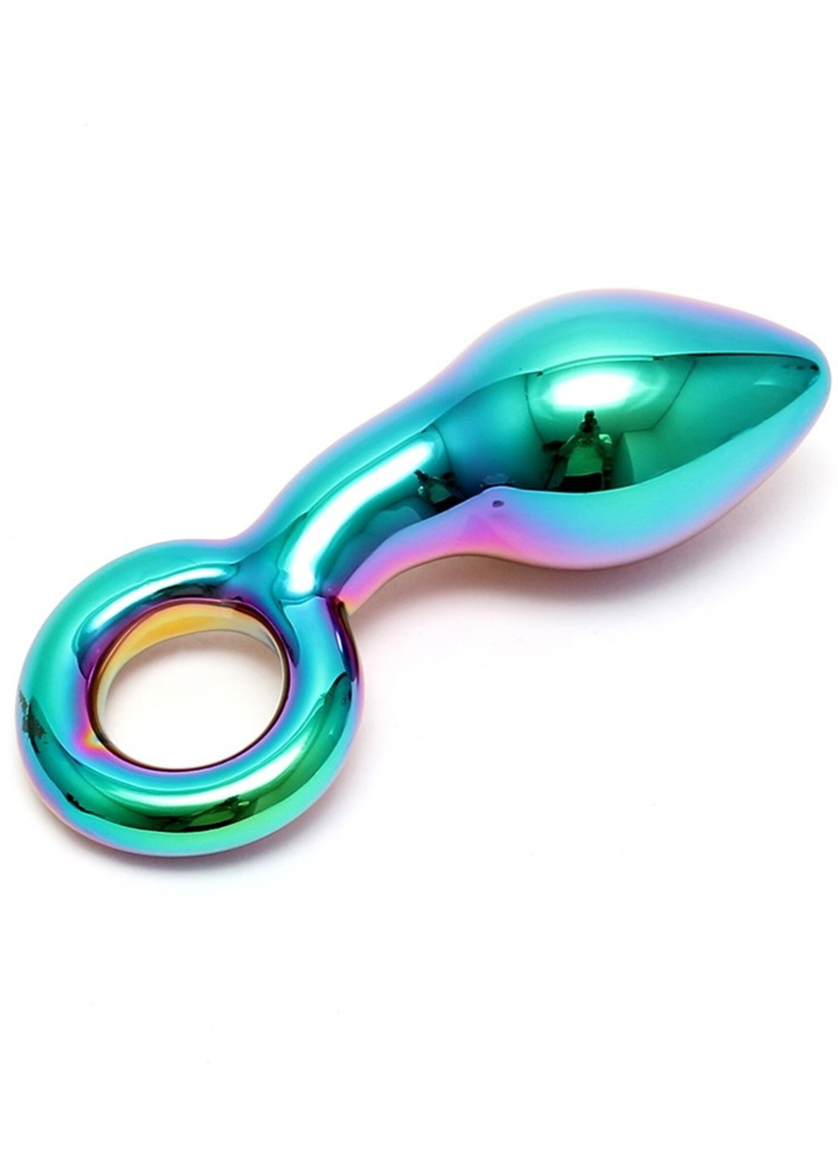 Rimba Sensual Glass Kaleigh - Ø 4,3 x 14 cm - glazen dildo