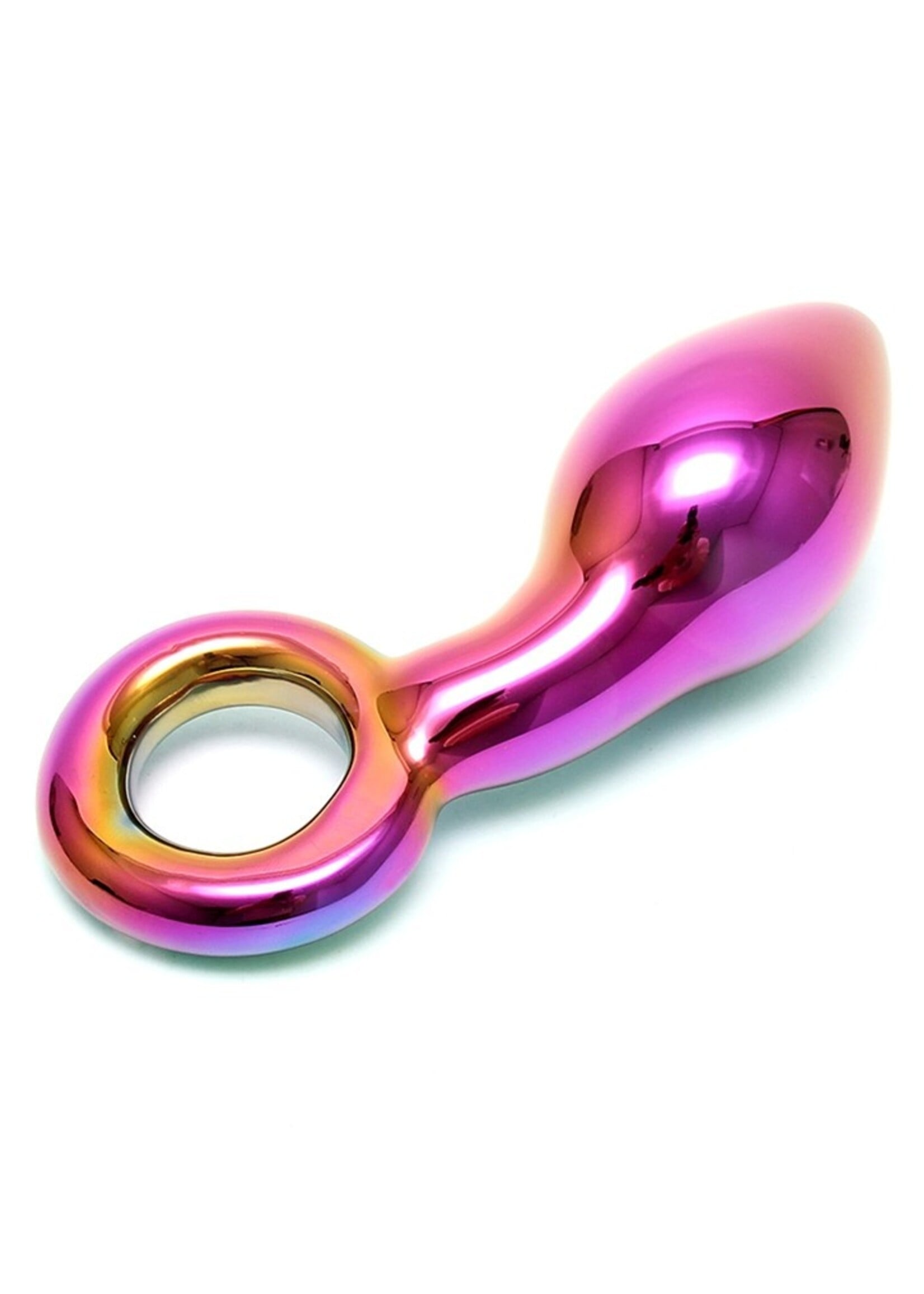 Rimba Sensual Glass Kaleigh - Ø 4,3 x 14 cm - glazen dildo