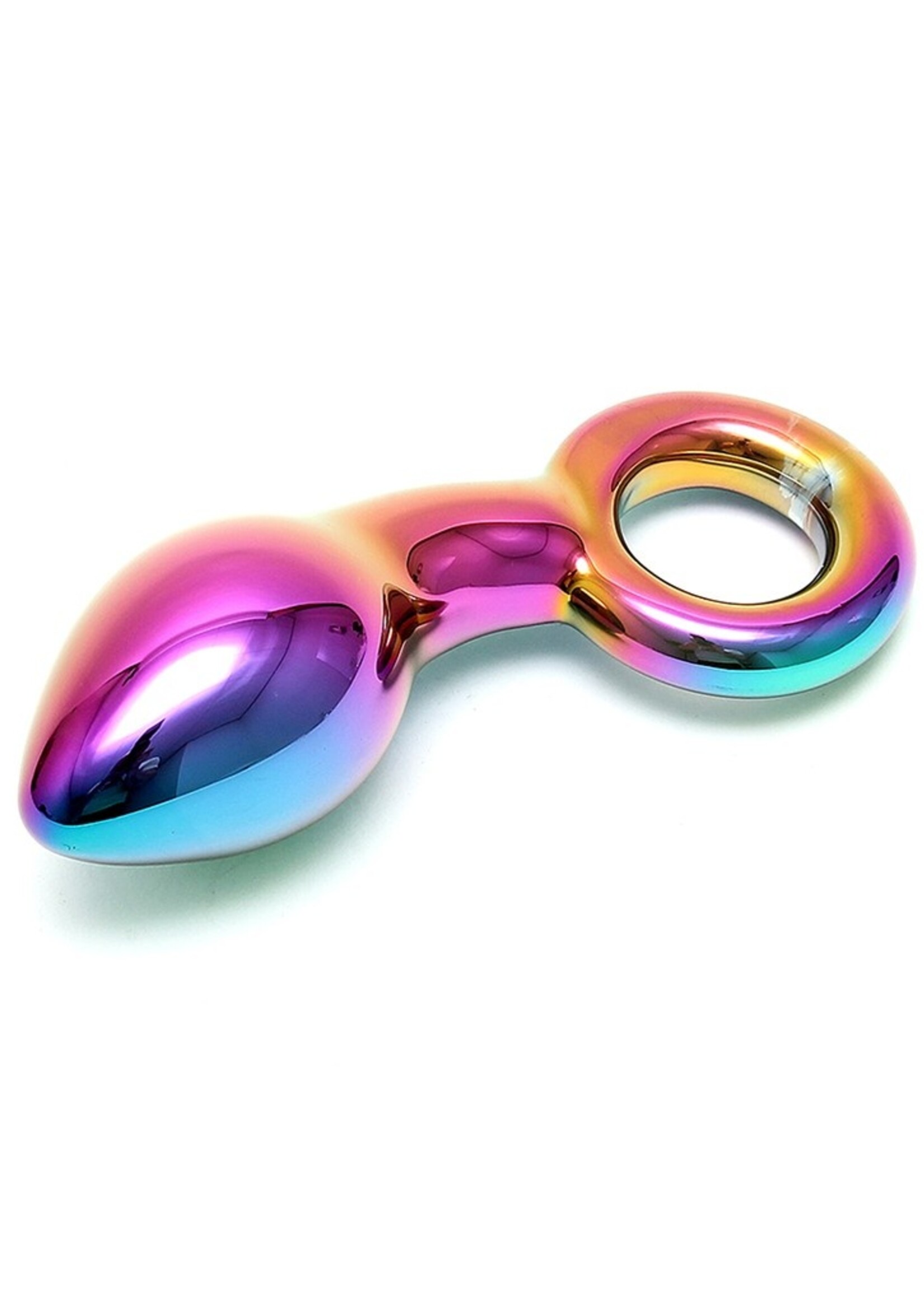 Rimba Sensual Glass Kaleigh - Ø 4,3 x 14 cm - glazen dildo