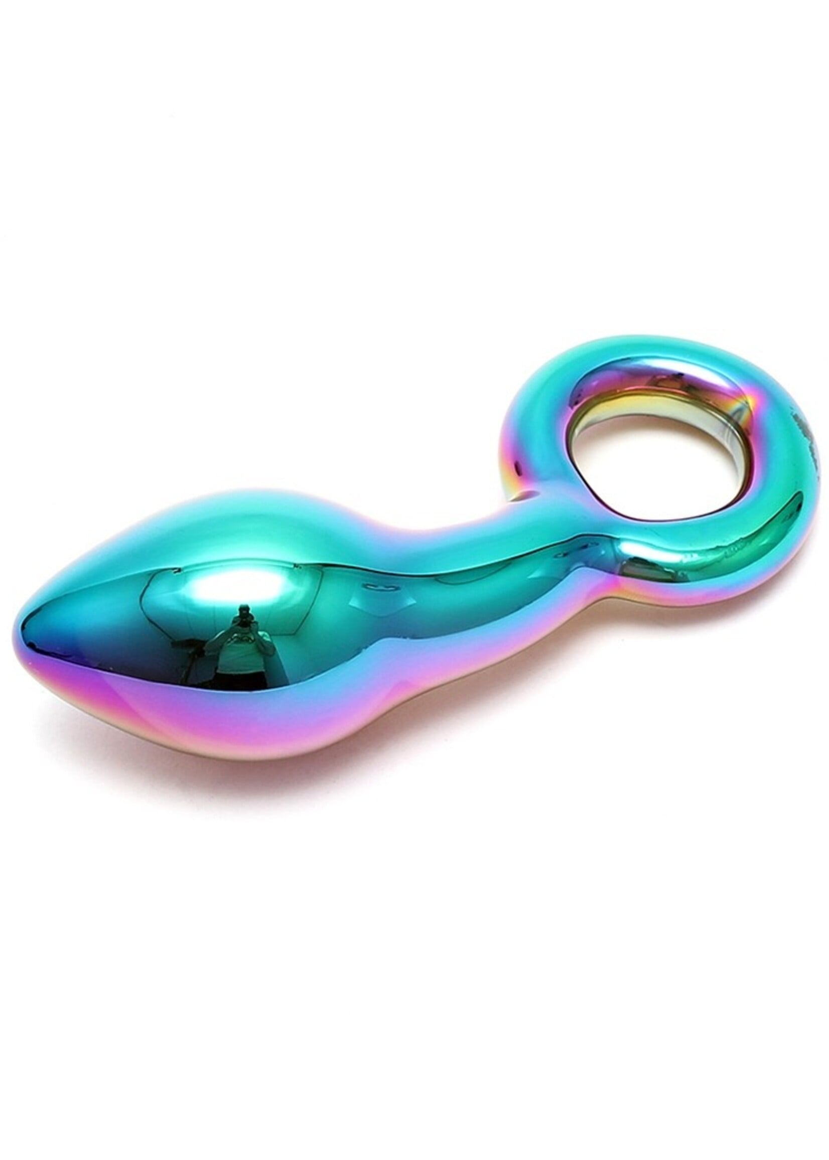 Rimba Sensual Glass Kaleigh - Ø 4,3 x 14 cm - glazen dildo