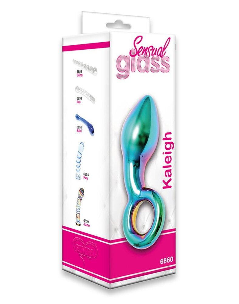 Rimba Sensual Glass Kaleigh - Ø 4,3 x 14 cm - glazen dildo Rimba Sensual Glass Kaleigh - Ø 4,3 x 14 cm - glazen dildo