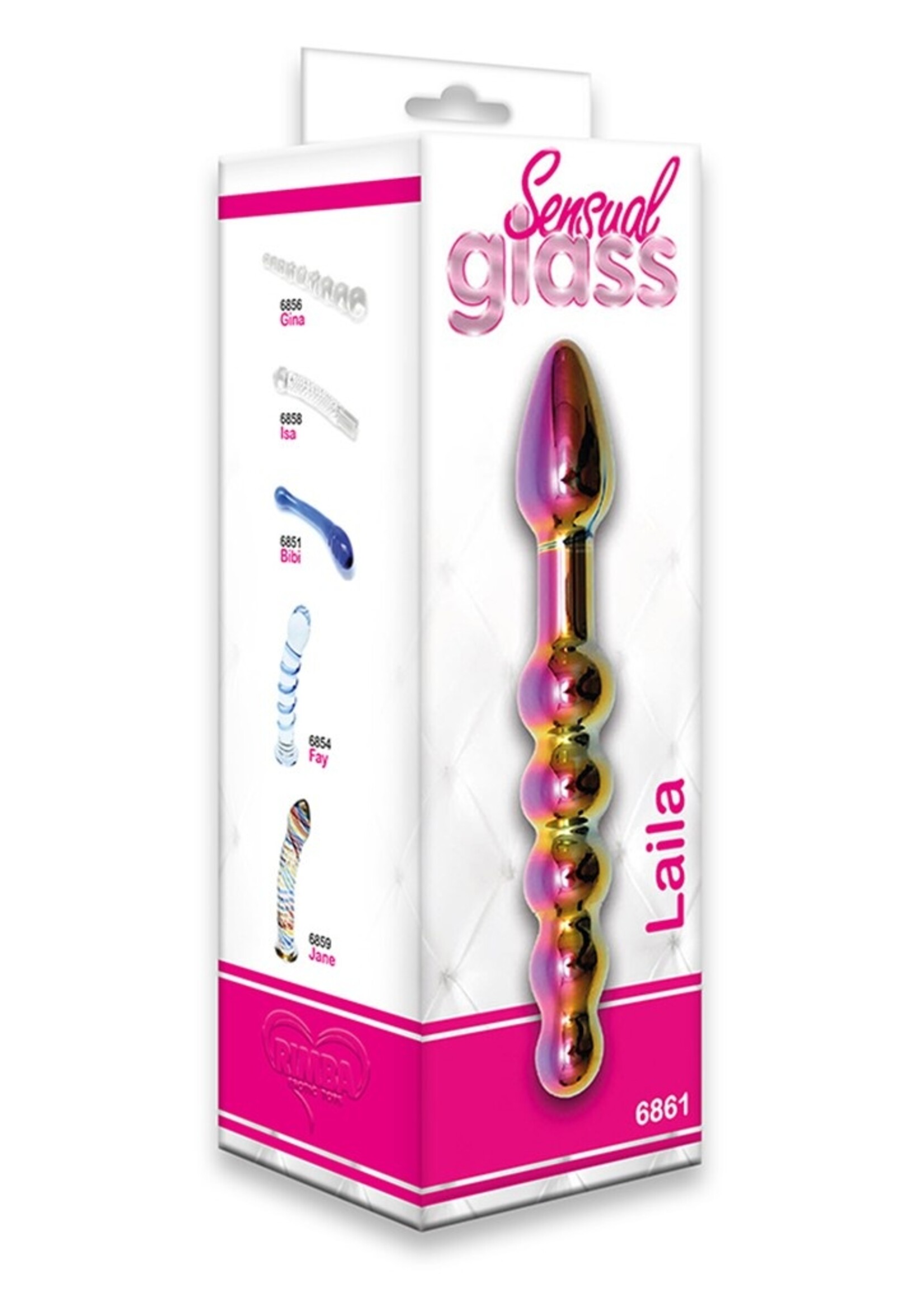 Rimba Sensual Glass Laila - Ø 3 x 17 cm