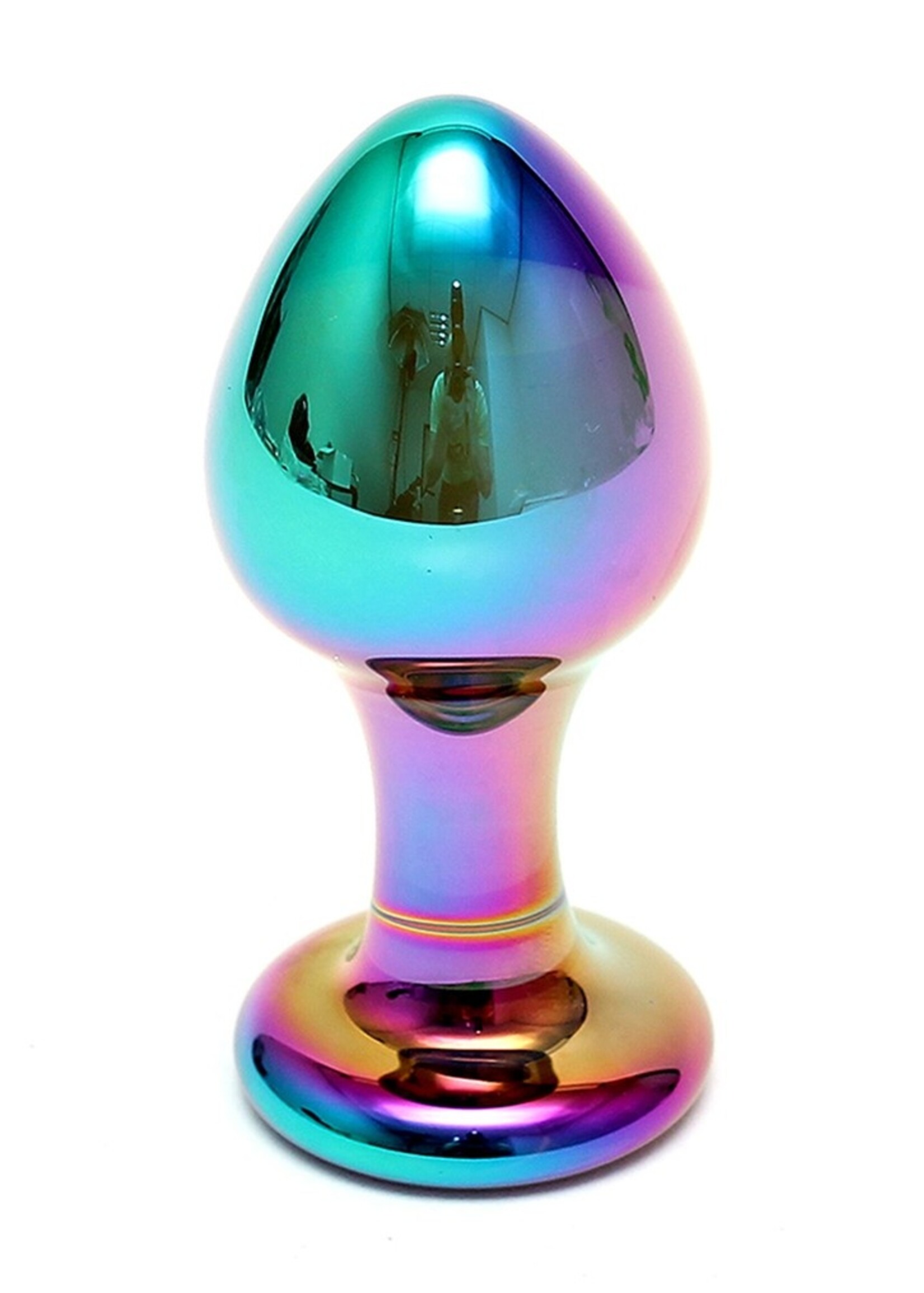 Rimba Sensual Glass Melany - Ø 4,4 x 9,4 cm - glazen dildo
