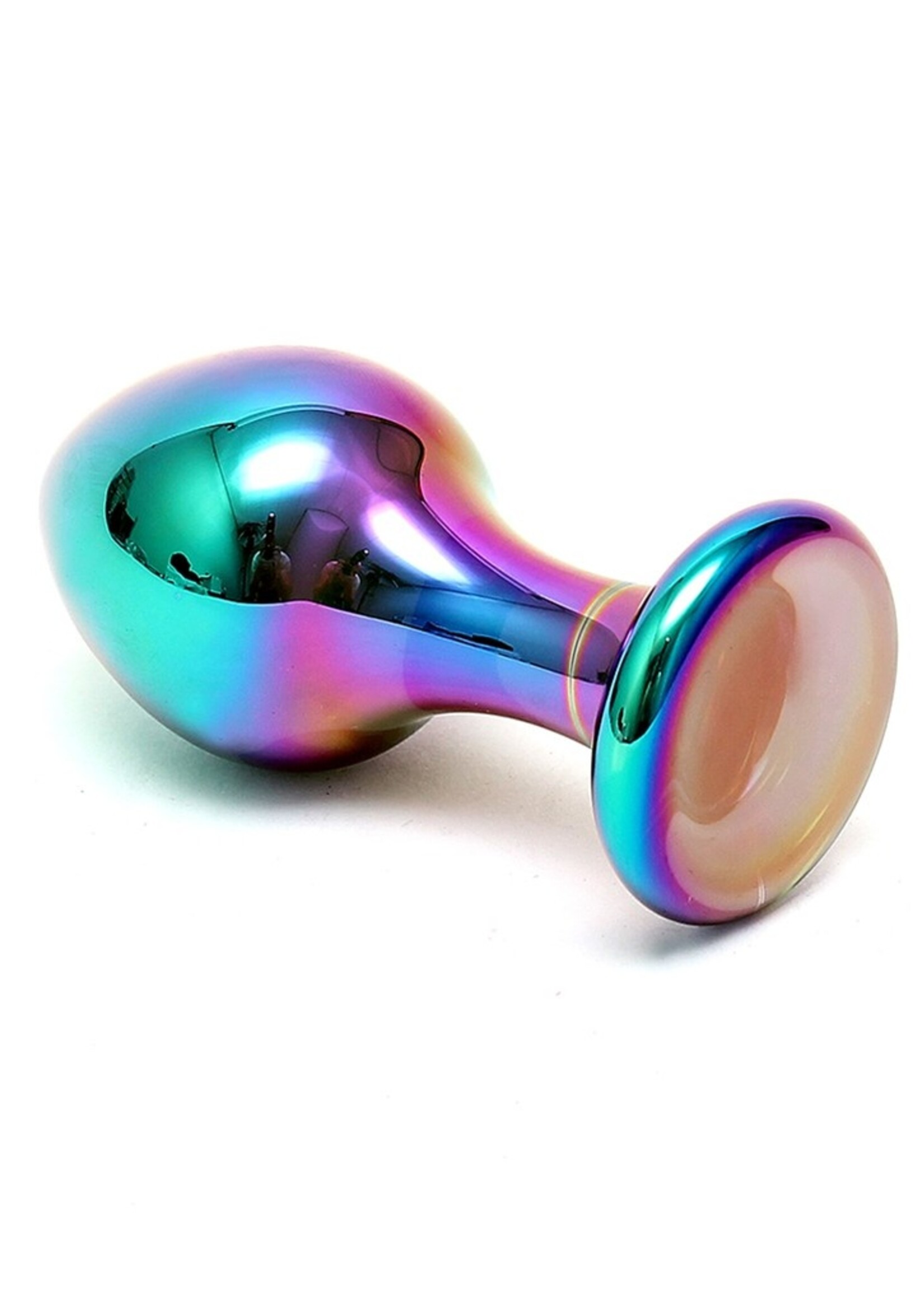 Rimba Sensual Glass Melany - Ø 4,4 x 9,4 cm - glazen dildo