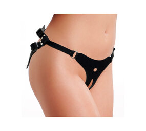 Rimba Latex Play Silicone Strap-On Harness zonder Dildo